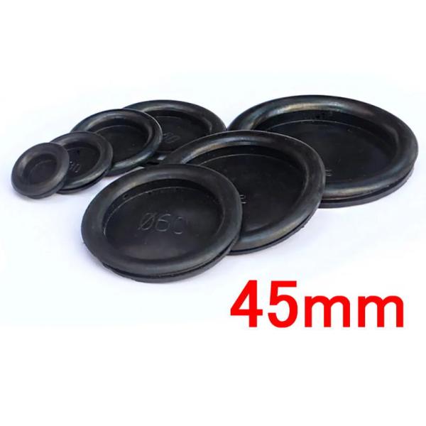 45mmメクラゴム-2個セット新品 汎用めくらプラグ蓋 トランク/フロア