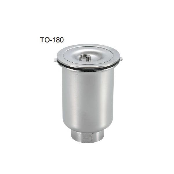 18-8ステンレス防臭排水トラップ(オーバーフロー無)[TO-180] : 部品屋