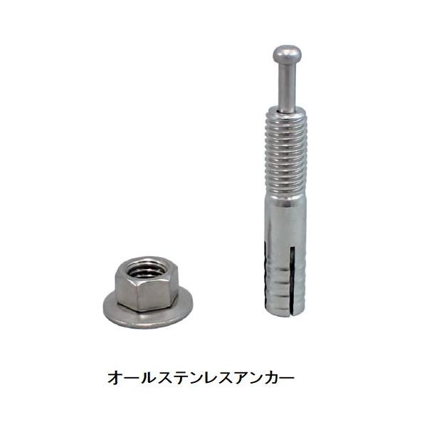 オールステンレスアンカー【型番】TO-461-2【材質】ステンレスSUS304【ねじの呼び】M6【全長L1部】60ｍｍ【ネジの長さL2部】20ｍｍ・心棒を埋め込むだけの簡単施工・機材の上から穴あけ・打ち込み・施工が可能・オールステンレ製で超...