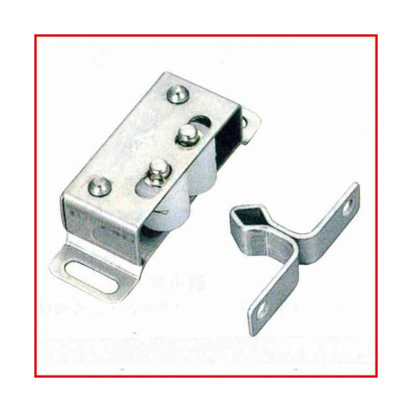 ボックスローラーキャッチ（TL-164モデル）  TO-539型番：TO-539MODEL：TL-164引抜力N（ｋｇｆ）：約19.2（2）【特徴】■接触部分がローラーの為、抜き差しがスムーズです。【注意事項】■キーパー部取付の際、使用する...