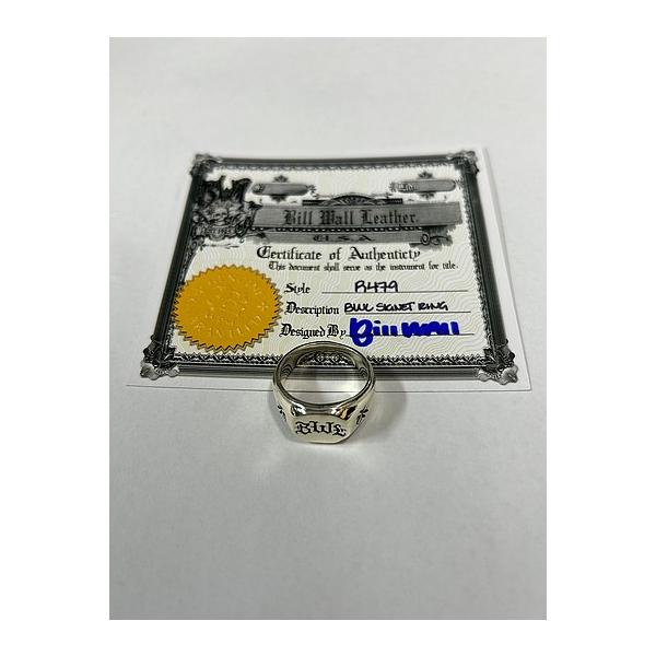 h*e様 BWL BWL Signet Ring 10.5号/Bill Wall Leather : 部品屋K&W - 通販