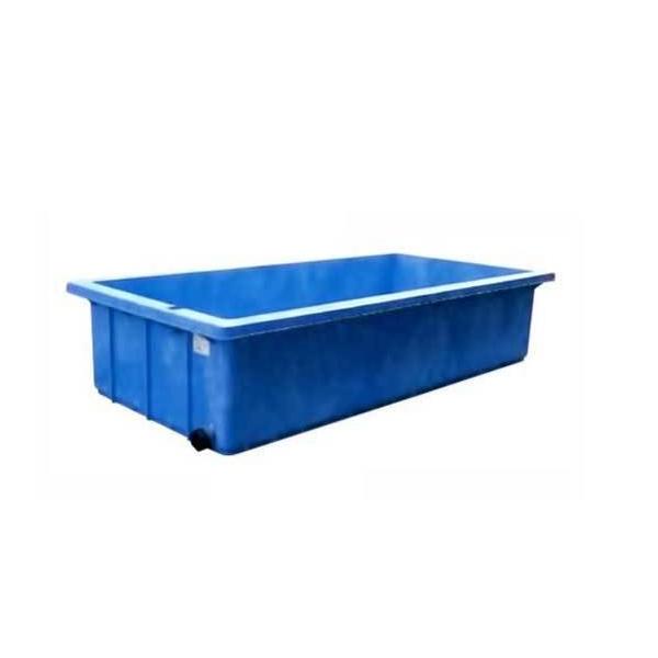 【直送品】 ダイライト 角型容器 RL-500L 40A排水栓付き 【大型】