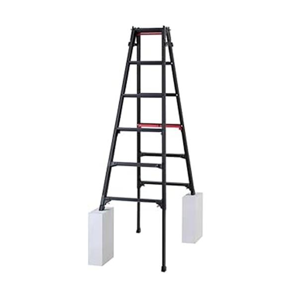【直送品】 長谷川工業 ハセガワ はしご兼用伸縮脚立 シャガマン RYRLB-18 (10771) 【大型】