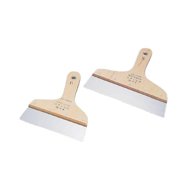 【直送品】 KLASS(極東産機) ステン地ベラHD 245mm(0.5mm厚) 13-2505