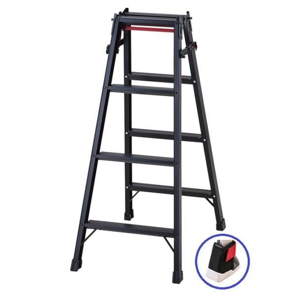 【直送品】 【春市2026 台数限定】 長谷川工業 ハセガワ はしご兼用脚立 脚立ソックスセット RHB-12a+RCK-L (11424) オリジナルステッカー付 【大型】