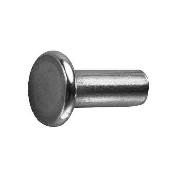 SUNCO アルミ(AL) 薄平リベット 【10個入】 アルミウスヒラリベット 4x6