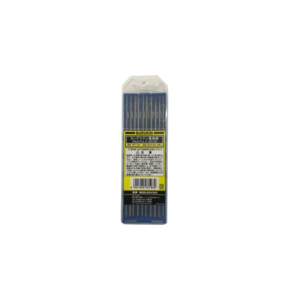 【直送品】 スズキッド (SUZUKID) 2%セリウム入りタングステン電極棒φ2.4×150mm(10本入) RTT-24 《オプション》