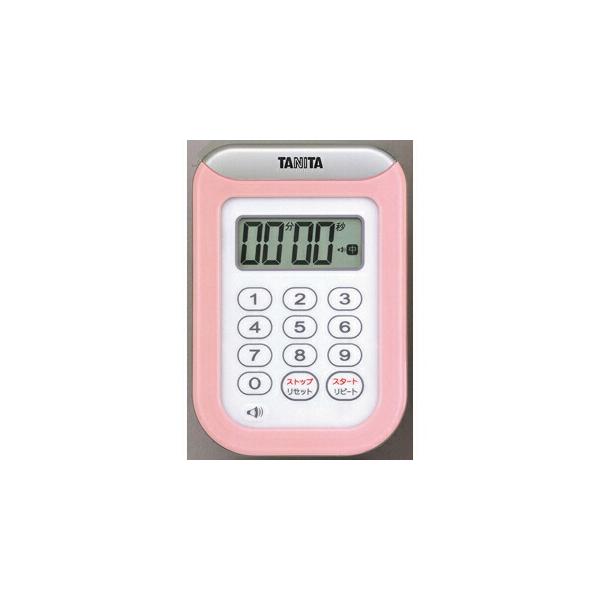 他サイト： タニタ 丸洗いタイマー100分計 TD-378 ピンク (4904785537811) 《タイマー》の商品画像