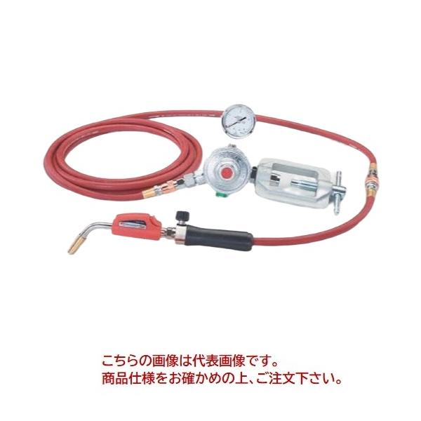 【直送品】 イチネンTASCO 先端60°ワンタッチ着火式アセチレンバーナーキット3.6mホース TA371FA