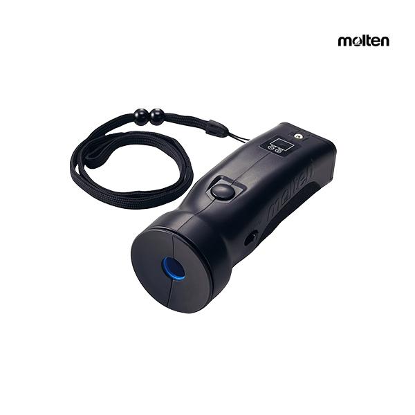 molten モルテン 大音量電子ホイッスル遠くまで聞こえる大音量タイプ。トリル音とブザー音の2音色の切り替えができます。ロープ（調節リング2個）付き。・素材：ABS樹脂・サイズ：長さ12×先端部直径4.6cm・重量：約80g（乾電池除く）...