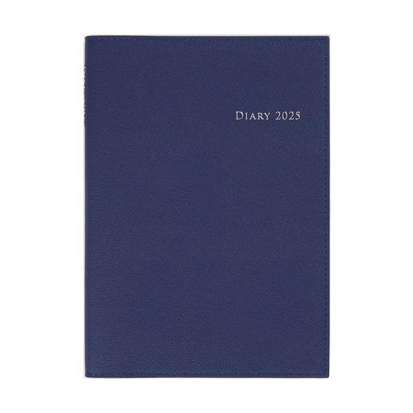 【全国送料無料】　【2025年1月始まり】高橋書店　デスクダイアリーカジュアル3　A5　ウィークリーバーチカル　433　ブルー　月曜始まり　433(2025)