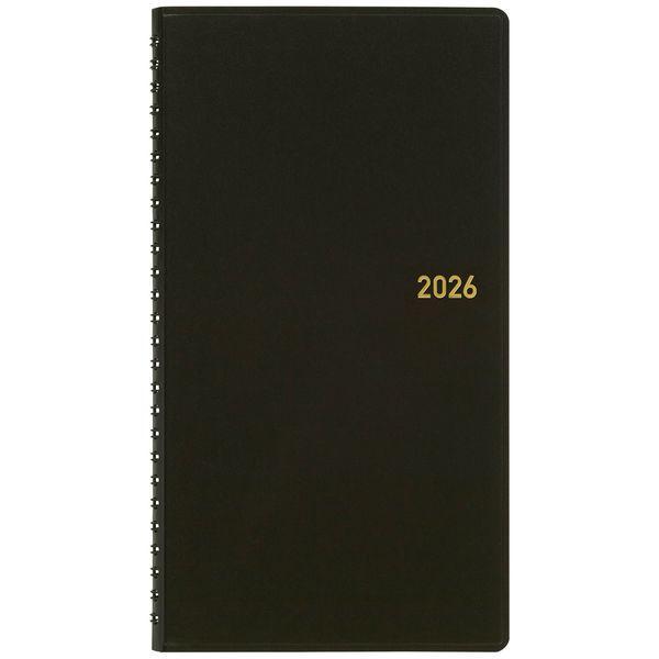 マルマン　長型　ダイアリー週間　２０２６年　582-26日本製　【全国送料無料】　郵便受けにお届け　162196