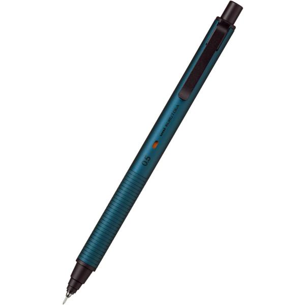 三菱鉛筆　クルトガメタル シャープペンシル 0.5mm【サイレントブルー】　M5KH1P.10