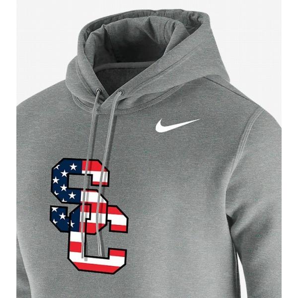 Nike ナイキ パーカー スウェットシャツ プルオーバー メンズ ヘザー 奉呈 星条旗 新作 フラッグ 杢 トップス ロゴ