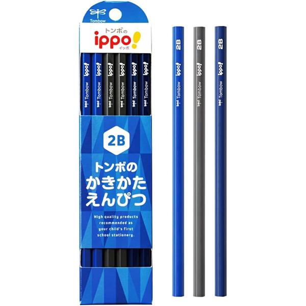 6ダースまでメール便OK】 トンボ鉛筆 ippo! かきかたえんぴつ プレーン