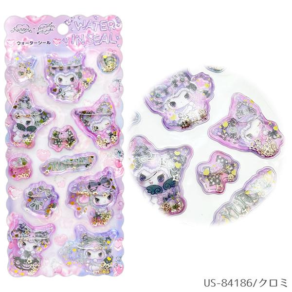 【10点までメール便OK】  Clothes-Pin クローズピン ウォーターシール [ クロミ ]  サンリオキャラクターズ×飴ノ森ふみかコラボ商品 US-84186