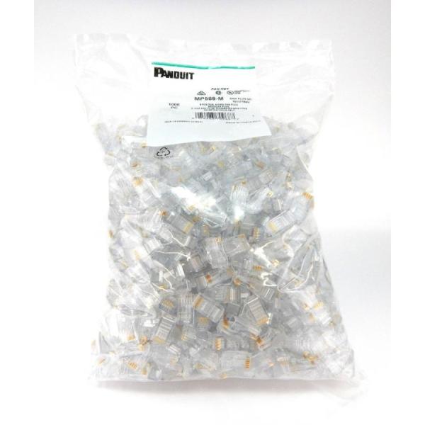 PANDUIT CAT5E用 RJ45プラグ (1袋1,000個入り) MP588-M : BUNBUN SHOP