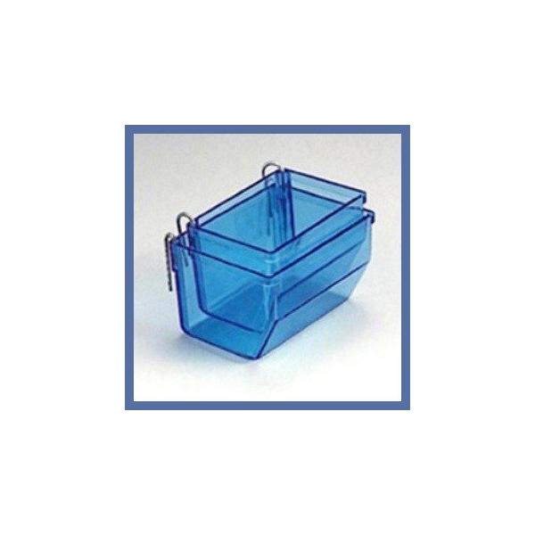 　ボレー粉・アワ玉など、主食とは別に少量与える容器です（大小２個組）。　ボレー粉入れよりもやや大きめです。【サイズ】大の幅約6.4cm 小の幅約5.7cm