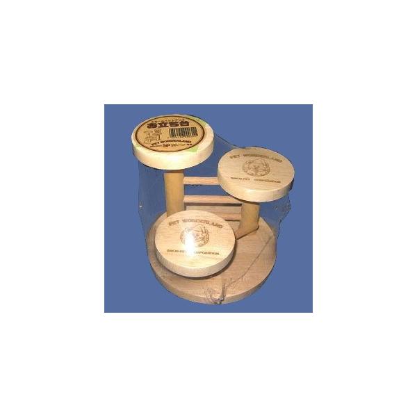 　段差のある３つのお立ち台です。【サイズ】 底板の直径14cm・高さ14cm