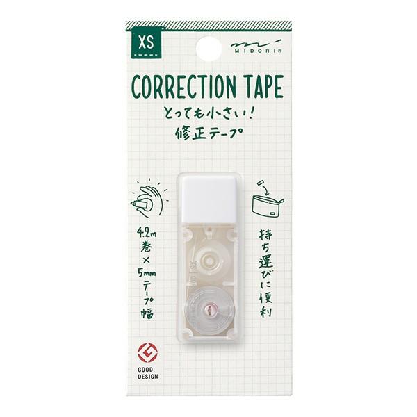 MIDORI（ミドリ） XS 修正テ−プ (白) : 文具通販 ブンドキ.com Yahoo