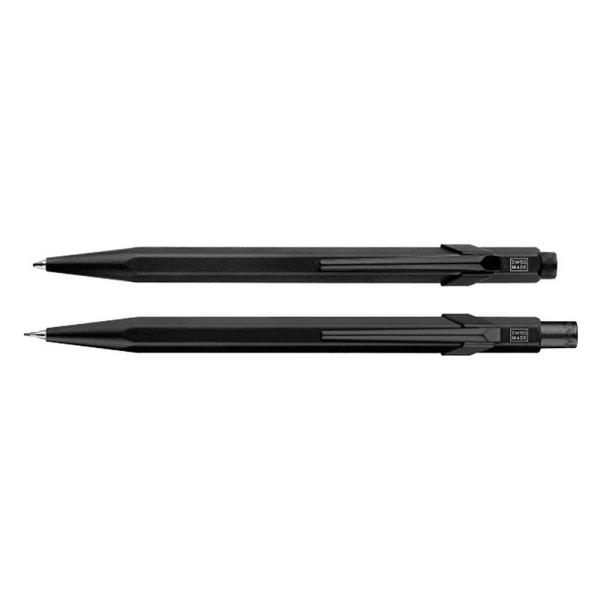 CARAN D'ACHE カランダッシュ 限定ブラックエディション 849 ボールペン+メカニカルペンシル セット