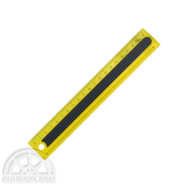 3L Office products Griffit RULER 20cm 直定規(イエロー)