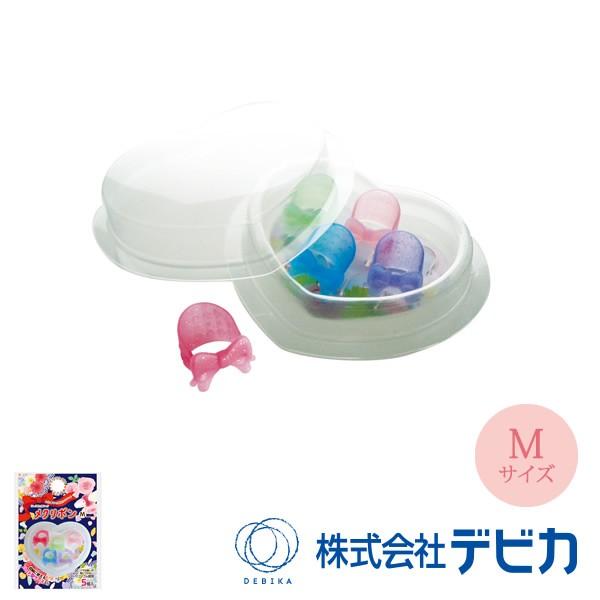 Mサイズ デビカ メクリボン 5色入り ハート型ケース付き リング型の指サック シリコンゴム使用 お仕事中も指先が可愛い 働く女性向け ぶんぐる 通販 Yahoo ショッピング