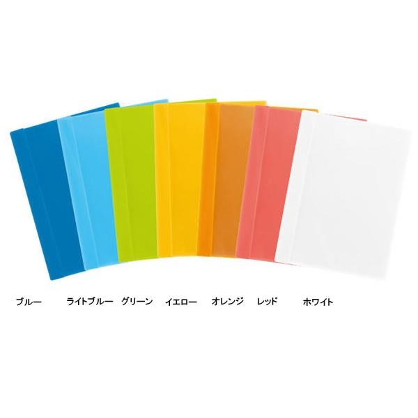 PLUS 【A4・全7色】プラス／通知表ファイル 6ポケット 10冊入