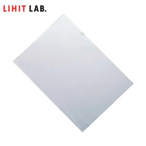 ★【５枚セット】【A2サイズ】LIHIT LAB.（リヒトラブ）／カラークリヤーホルダー　乳白（F-119-1） カット加工で破れにくい！図面や美術作品の収納・保管に。