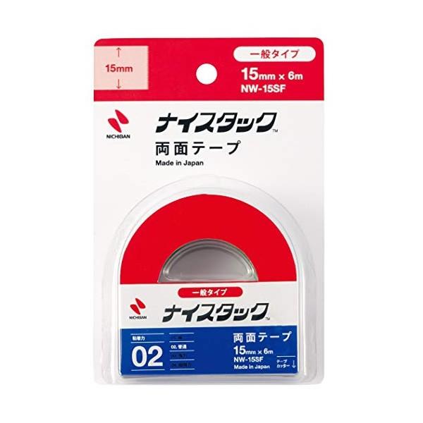 j`o^ʃe[v iCX^bN ʃ^Cv 15mm×6miNW-15SFj@Đʃe[v@@XNbv쐬A|X^[Ȃǂ̌f NICHIBAN