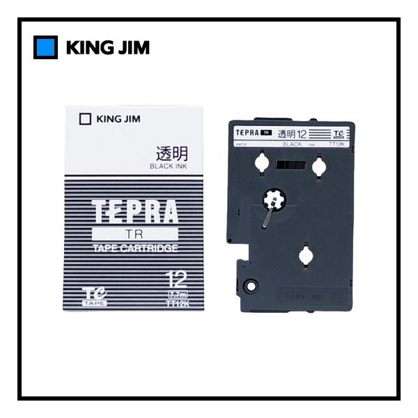 KING JIM キングジム/テプラTRテープカートリッジ 透明ラベル KING JIM キングジム/テプラTRテープカートリッジ 透明ラベル
