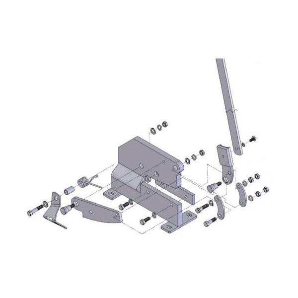 あすつく対応 「直送」 トラスコ中山（ＴＲＵＳＣＯ） ＴＲＵＳＣＯ　　　 P3003 P−3用六角ボルトNO．3