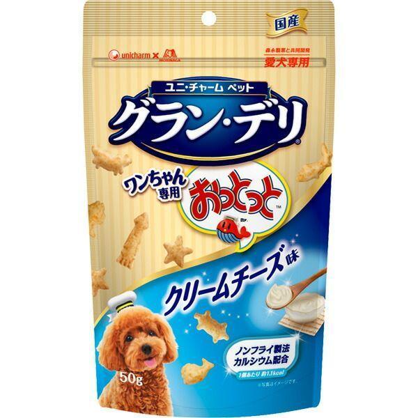 他サイト： ユニ・チャーム 4520699684184 犬用おっとっとクリームチーズ味５０ｇの商品画像
