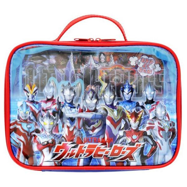 サンスター文具 バトルフィールドおかたづけバッグ ウルトラヒーローズ ウルトラマンデッカー 男の子 おもちゃ かたづけ プレゼント お出かけ用