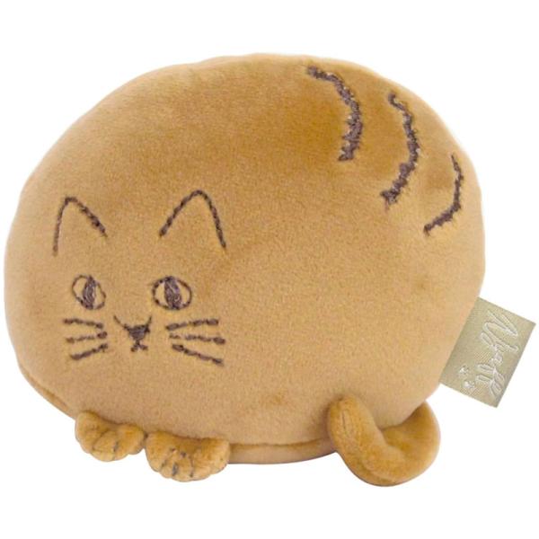 ダイカイ にゃふにゃふ ネコ 手のひらにぎにぎぬいぐるみ ブラウン かわいい プレゼント コレクション