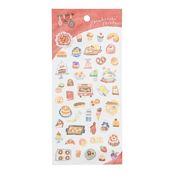 マインドウェイブ マホロバステッカー キッチン かわいい シール デコレーション ノート 手帳 オシャレ レトロ