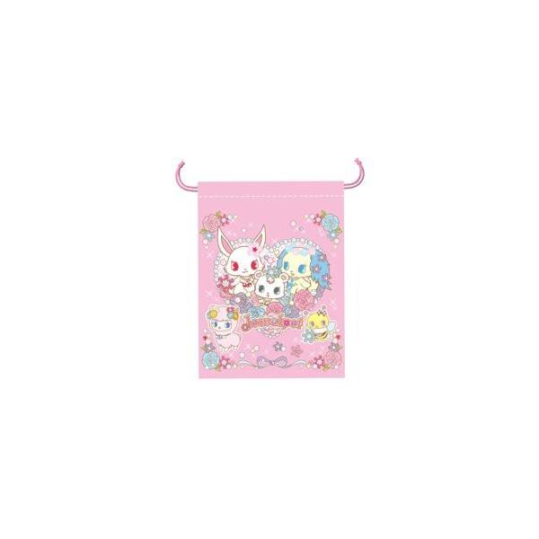 【キャラクターステーショナリー】　ジュエルペット　きんちゃく袋L