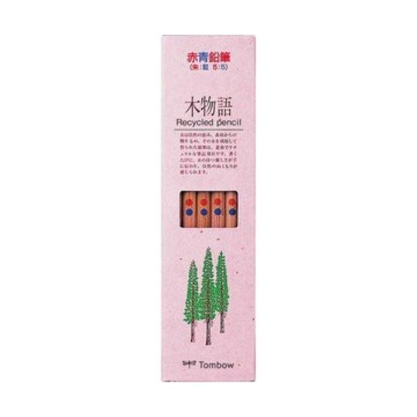 (未使用･未開封品)　トンボ鉛筆 赤鉛筆 木物語 朱色 1ダース CV-REAV ar3p5n1 TOMBOW トンボ鉛筆 鉛筆 木物語 CV-REAV 赤鉛筆（朱色） 1ダース