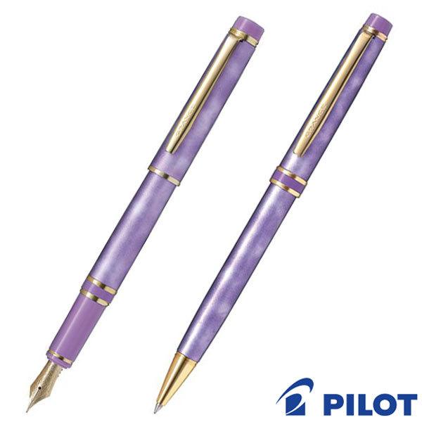 PILOT（文具） パイロット グランセ マーブル 万年筆 油性ボールペン 2 