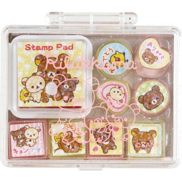 ✿美品✿新品★サンエックス✿　コリラックマ　リラックマ　フィギュア　　スタンプ✿ 31ZcQ4WjqFL.jpg_BO30,255,255,