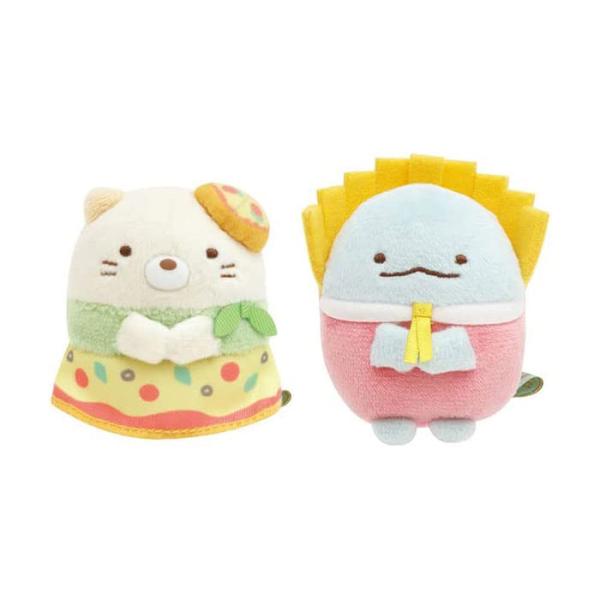 サンエックス すみっコぐらし ようこそ！たべもの王国  てのりぬいぐるみセット ピザポテトセット プレゼント かわいい コレクション
