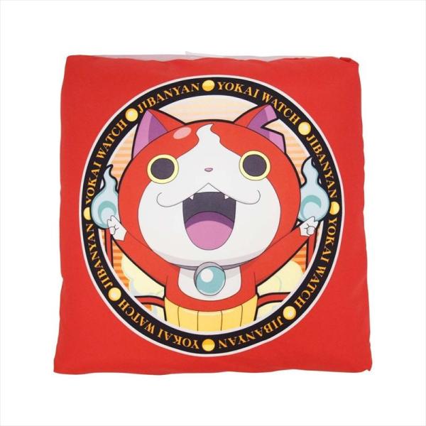 ☆新学期を楽しくむかえよう☆妖怪ウォッチを手に入れた少年「ケータ」と個性豊かな妖怪たちが織り成す大人気ゲームがステーショナリーになりました!ゲーム＆アニメで大人気の妖怪ウォッチからジバニャンのキュートな学童クッションの登場です！ 側面に名前...