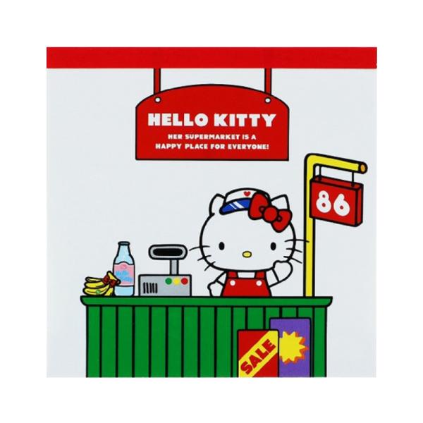 裕*様 新品‪♡ハローキティ ストロベリーの香り付きスクエアメモ サンスター文具 サンリオキャラクターズ ハローキティ スクエアメモ