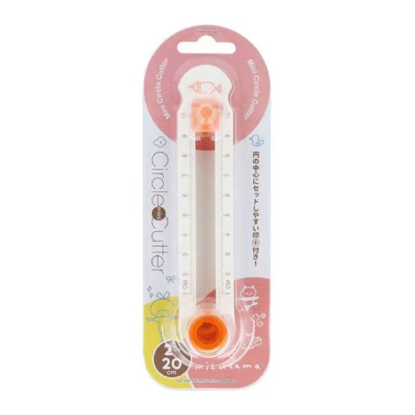 サンスター文具 mizutama サークルカッター コーラルピンク 雑貨 グッズ 描き下ろし かわいい 限定
