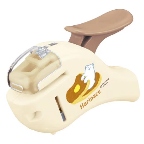 コクヨ ハリナックス コンパクトアルファ 限定柄 しろくまホットケーキ 古川紙工 コラボ 5枚タイプ ステープラー 安全 プレゼント