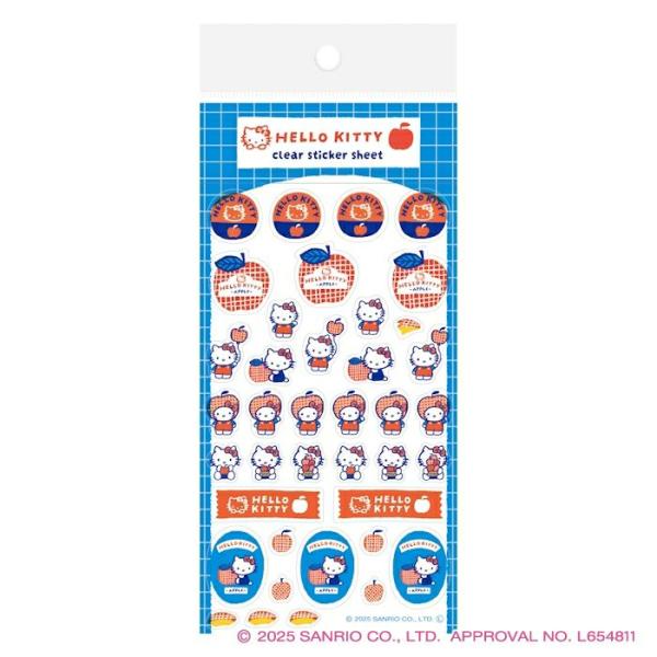 透明シールシート サンリオキャラクターズ ハローキティ コラボ 雑貨 グッズ 描き下ろし 限定 古川紙工