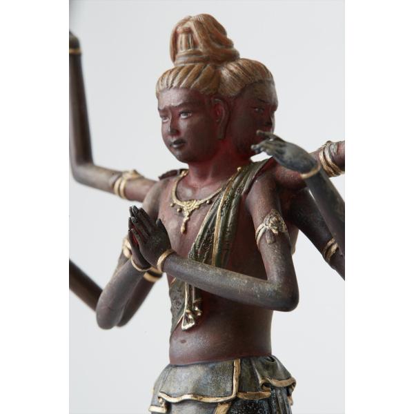 イSム TanaCOCORO『掌』 阿修羅 フィギュア 癒し 約20cmの掌サイズの姿