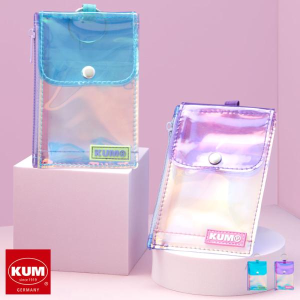 レイメイ藤井 KUM クム ファスナーポケット付パスケース スクール