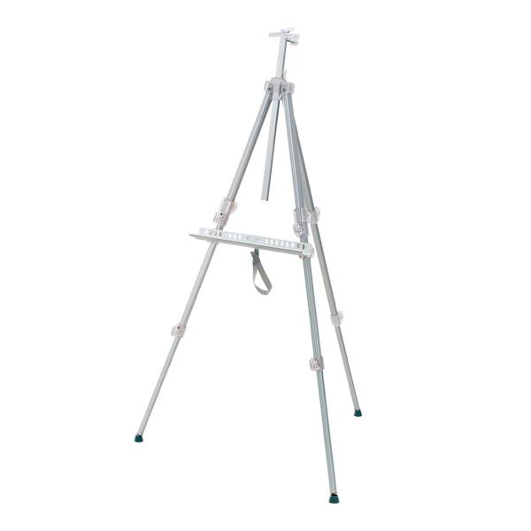 POP 軽くて丈夫なアルミイーゼル メニュースタンド 看板に : 文具