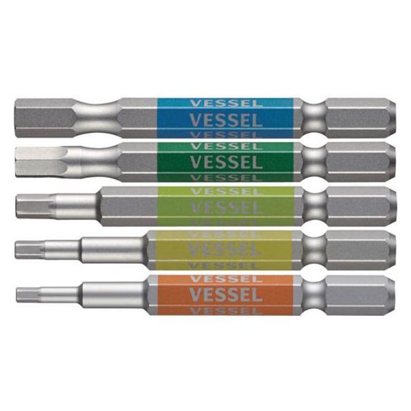 �y�����񂹁z�x�b�Z��/���ʃr�b�g 5�{�g (�Г��w�b�N�X) �A�\�[�g65mm/GS5P-31